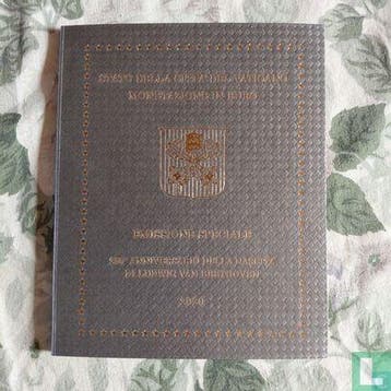 Vaticaan jaarset 2020 250ste geboortedag van Ludwig van..., Vaticaanstad, Geboorte of Huwelijk, 1 cent, Verzenden