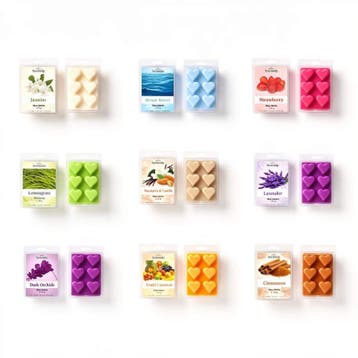 Wax Melts Set – 9 Geuren - 540 g | Scentulp, Verzenden, Nieuw