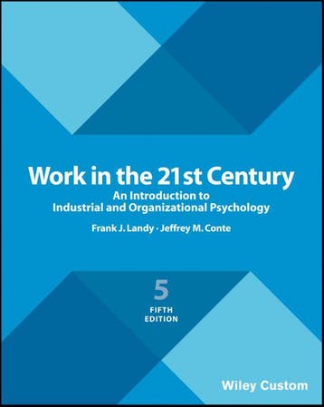 Work in the 21st Century 9781119379287, Verzenden, Zo goed als nieuw