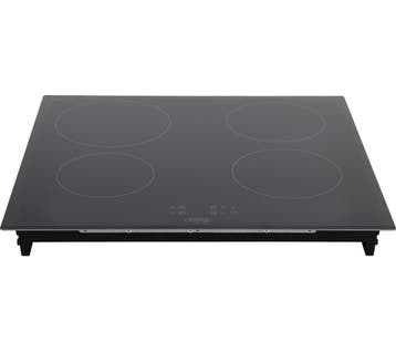 Belling BEL IHT603 BLK Inbouw Inductie kookplaat 59x52 4pits, Nieuw, Inbouw, Inductie, 4 kookzones