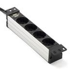 10 inch stekkerdoos | Brennenstuhl | 2 meter (4-voudig, 1U), Verzenden, Nieuw