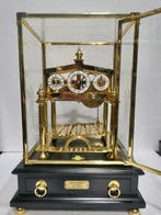 Skeletklok - Art Deco Messing, Verguld - 2025 - Goudvergulde, Antiek en Kunst, Antiek | Klokken