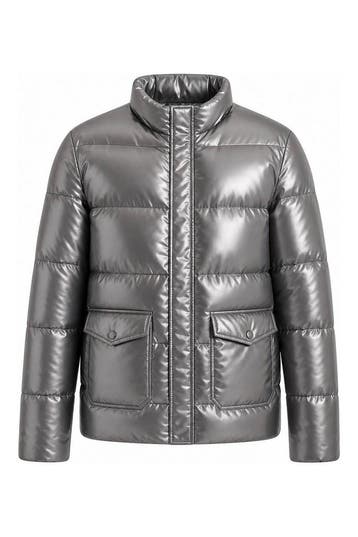 Only Jas Meisjes in maat 164 Zilver, Verzenden, Zo goed als nieuw, Only, Jongen of Meisje