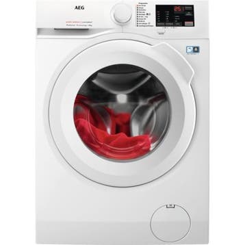 AEG LF62CW84 - Wasmachine - 8 kg - 1400 tpm - ProSense &, Ophalen of Verzenden, Nieuw, Voorlader, 85 tot 90 cm