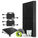 Zonnepanelen Pakket Platdak 1.3 kW 3x 430Wp, Ophalen of Verzenden, Nieuw