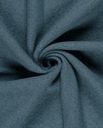 Gekookte Wol Bouclé Staal Blauw, Nieuw, Blauw