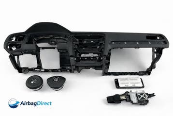 Golf 7.5 GTI GTE Dashboard + airbagset compleet., Gebruikt, Volkswagen