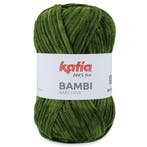 Katia Bambi - 331 bosgroen - Chenille Garen, Ophalen of Verzenden, Nieuw