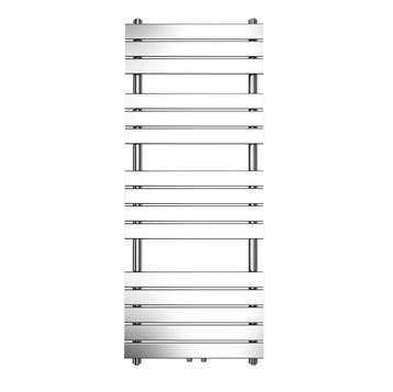 Designradiator Ella 150x60cm chroom 878W midden aansluiting, Verzenden, Nieuw