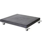 AVH parasolvoet 120 kg met 4 wielen donker zwart graniet, Ophalen of Verzenden, Nieuw