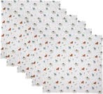 MamaLoes Jungle 70 x 70 cm 6 Stuks Hydrofiel Multidoek, Verzenden, Nieuw