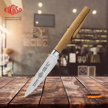 Eikaso Solingen Groentemes 9 cm – Forged Line – Olijfhou, Ophalen of Verzenden, Nieuw, Hout
