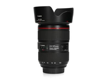 Canon EF 24-105mm f/4 L IS USM - Zoomlens - 1 jaar garantie, Ophalen of Verzenden, Zo goed als nieuw