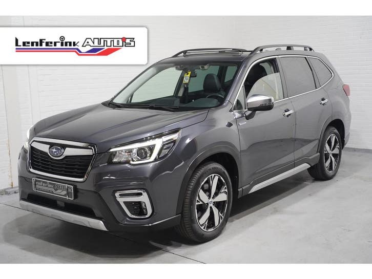Subaru Forester 2.0i E CVT Forst Edition NAP Trekhaak Leder, Auto's, Subaru, Origineel Nederlands, Dealer onderhouden, Onderhoudsboekje