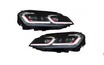 LED Dynamische Koplampen 7.5 Facelift Look Rood GTI Gesch..., Ophalen of Verzenden, Nieuw, Volkswagen