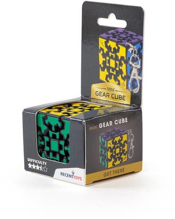 Mini Gear Cube- Mefferts Minis Sleutelhanger | Recent Toys, Hobby en Vrije tijd, Verzenden, Nieuw
