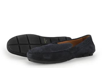 Manfield Loafers in maat 43 Blauw, Loafers, Manfield, Zo goed als nieuw, Verzenden