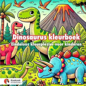 9789465126074 Dinosaurus kleurboek Koekoek Kinderboek, Verzenden, Nieuw, Koekoek Kinderboek