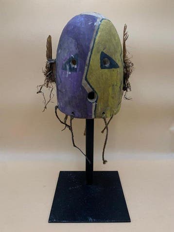 Uitzonderlijke helm - Katchina-helm - Hopi - Arizona (Zonder