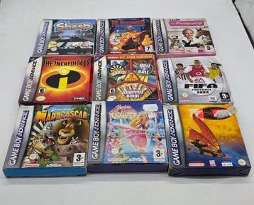 Nintendo - Gameboy Advance - Old stock - GBA - Lot of 8, Nieuw