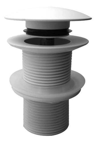 UniMatch clickwaste afvoerplug verlengd 5/4 mat wit, Ophalen of Verzenden, Nieuw