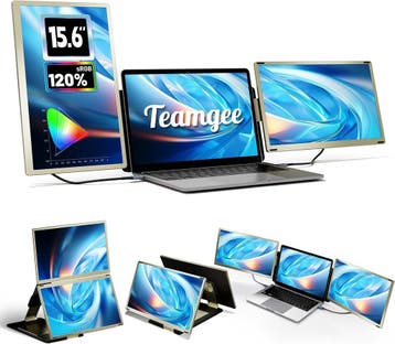 Triple Monitor 15.6 FHD | Retourdeal 41% Korting, Computers en Software, Gaming, IPS, Kantelbaar, Full HD