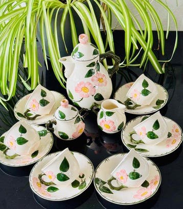 Villeroy & Boch - Koffieservies (15) - wild rose - Porselein