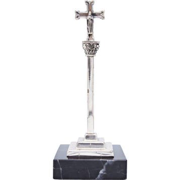 sculptuur, Cruceiro - 18 cm - .925 zilver