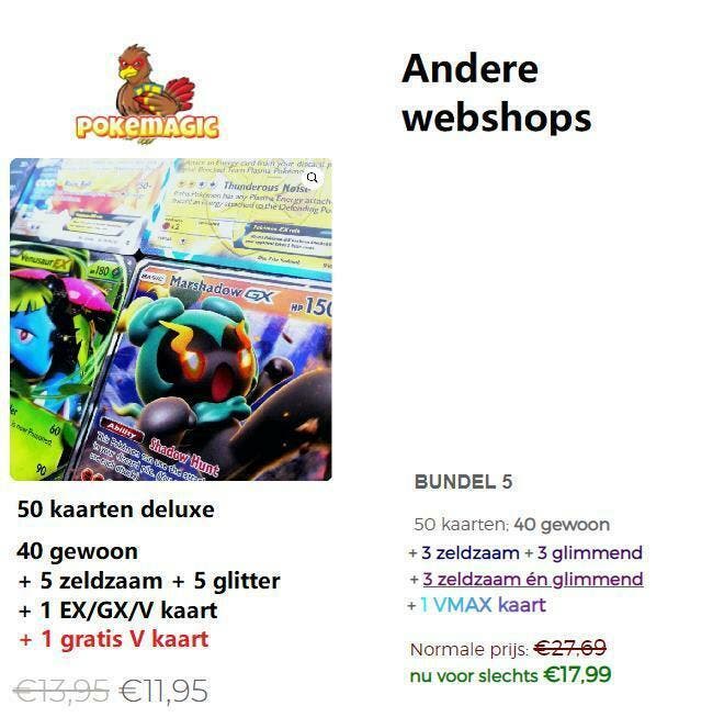 Stop met teveel betalen voor Pokemon kaarten!, Hobby en Vrije tijd, Verzamelkaartspellen | Pokémon, Meerdere kaarten, Nieuw, Foil