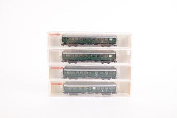 Fleischmann N - 8127, 8128, 8129 - Modeltrein personenwagen, Nieuw