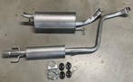 Complete uitlaat Einddemper + Middendemper Toyota Yaris 1.3, Verzenden, Nieuw