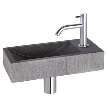 Differnz Ribble fonteinset bombai black - natuursteen -, Verzenden, Nieuw