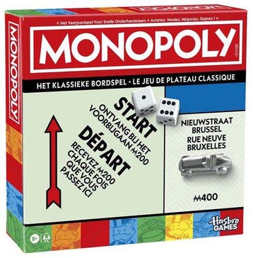 Monopoly Classic Bordspel Vernieuwde editie - BE editie - Ge, Verzenden, Nieuw