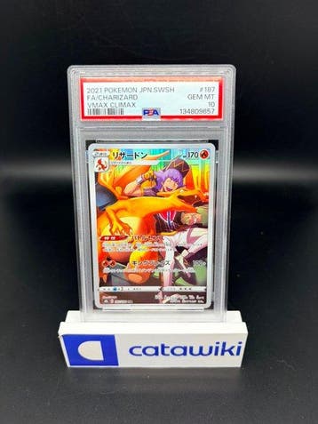 Pokémon - 1 Graded card - Charizard 187/184 PSA 10 -, Nieuw