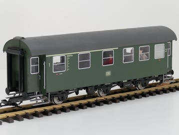 PIKO 37601 G Umbauwagen AB3yg 1./2. Klasse DB IV, Kugella..., Ophalen of Verzenden, Gebruikt, Overige typen, Analoog