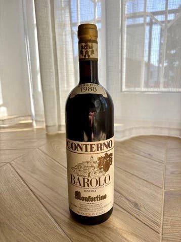 1988 Giacomo Conterno, Monfortino - Barolo Riserva - 1 Fles, Nieuw