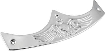 Bikers Choice FL Custom 8 Inch Chrome Eagle Fender Tip, Ophalen of Verzenden