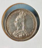 Verenigd Koninkrijk. Reina Victoria. 1 Shilling 1877 (Zonder
