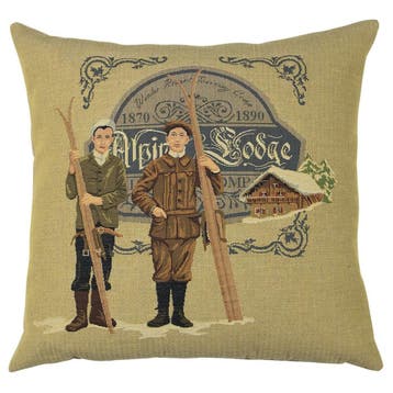 gobelin kussen alpine lodge 45x45cm, Verzenden, Nieuw