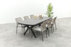 GI Swifty/Ponto stapelbare tuinset voor 6 personen 220x100, Verzenden, Nieuw, Overige materialen, Tuinset