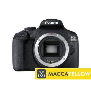 Canon EOS 2000D body met garantie, Spiegelreflex, Canon, Ophalen of Verzenden, Zo goed als nieuw