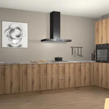 Goud Eiken keuken Khao Lak 73140, Verzenden, Nieuw