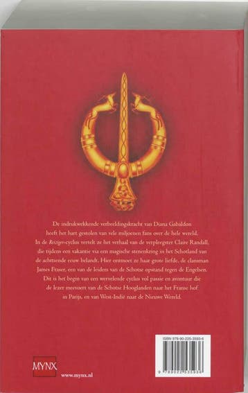 Het vlammende kruis / Reiziger / 5 9789022535936, Boeken, Verzenden, Gelezen, Diana Gabaldon