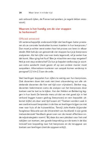 Meer leren in minder tijd 9789058758743, Zo goed als nieuw