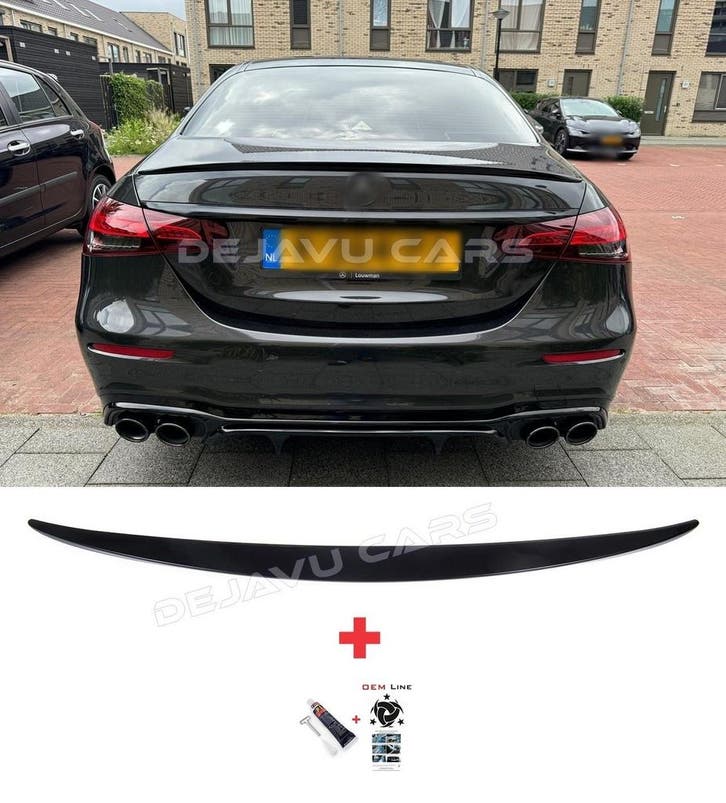 E53 AMG Look Achterklep spoiler voor Mercedes E W213 Sedan, Auto diversen, Tuning en Styling, Ophalen of Verzenden