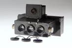 Rollei Heidoscope 45x107 + Tasche Stereocamera, Verzamelen