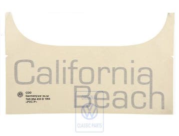 Volkswagen Transporter T5 folieopschrift CALIFORNIA BEACH, Ophalen of Verzenden, Nieuw, Volkswagen