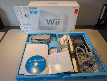 Nintendo - Wii - Wii CIB console met accessoires en game -, Nieuw