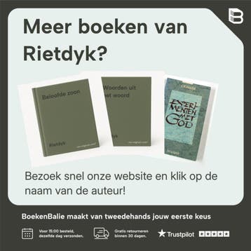 Uw ogen zullen de koning zien 9789050304245 Rietdyk, Verzenden, Gelezen, Rietdyk