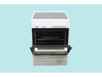 Beko FSM67010GW - Fornuis - Wokbrander - Wit, Verzenden, Zo goed als nieuw